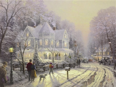 Thomas Kinkade Holiday