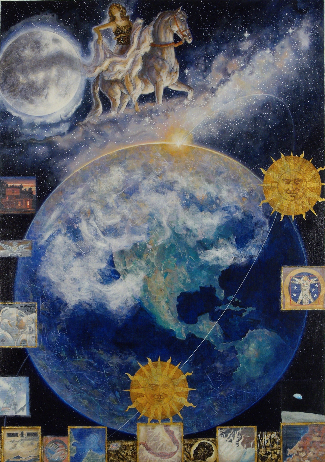 "Beyond Earth" by Peter Nixon, Park West Gallery "Beyond Earth" by Peter Nixon, Park West Gallery