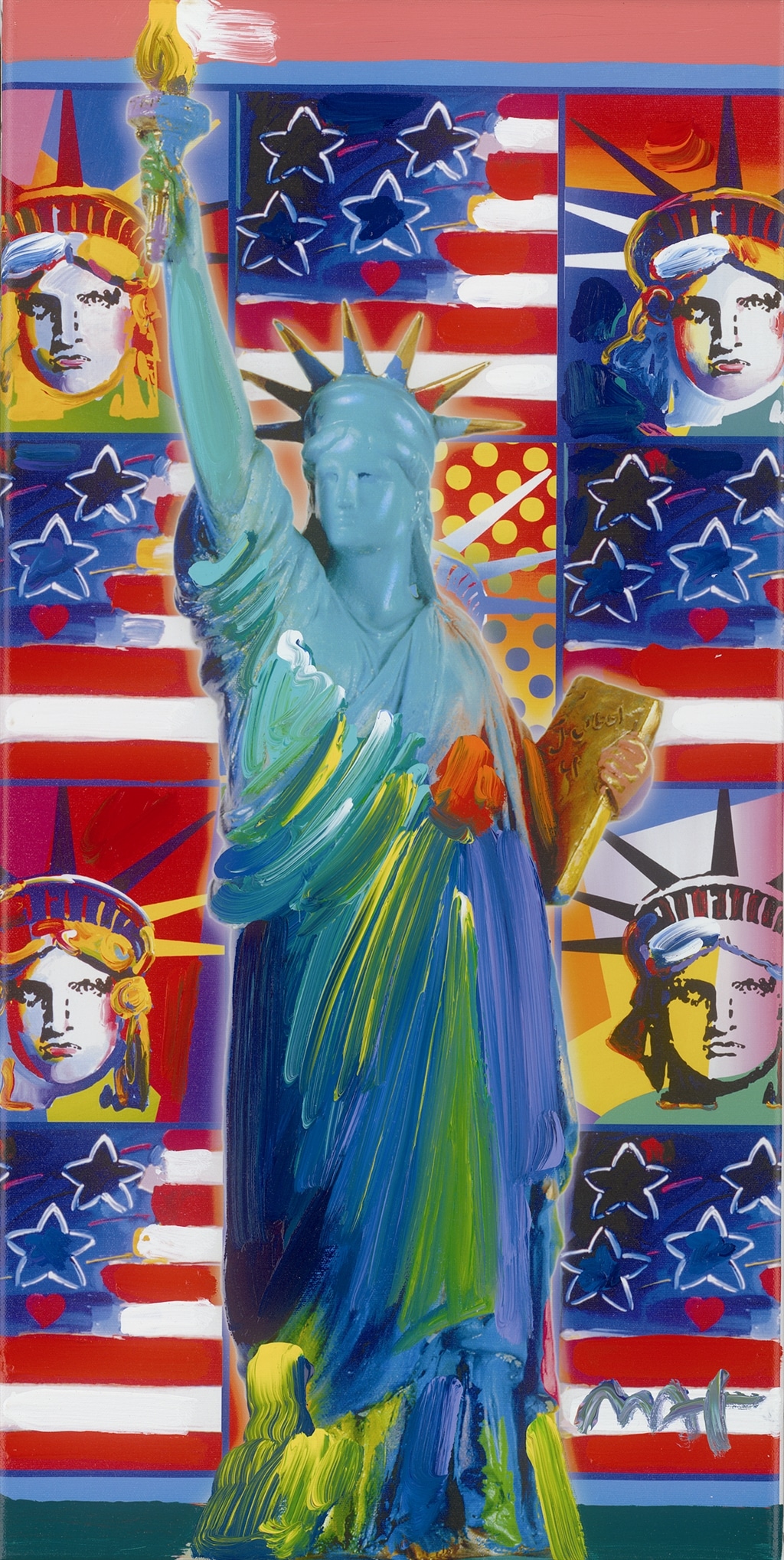 9/11 series, peter max, park west gallery 9/11 series, peter max, park west gallery