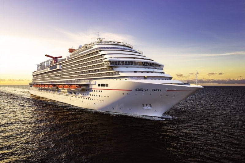Carnival Vista cruise lines