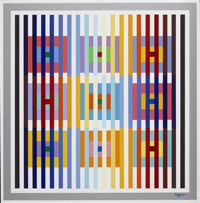 "Pre-Mazor No. 3" (1987-89), Yaacov Agam 