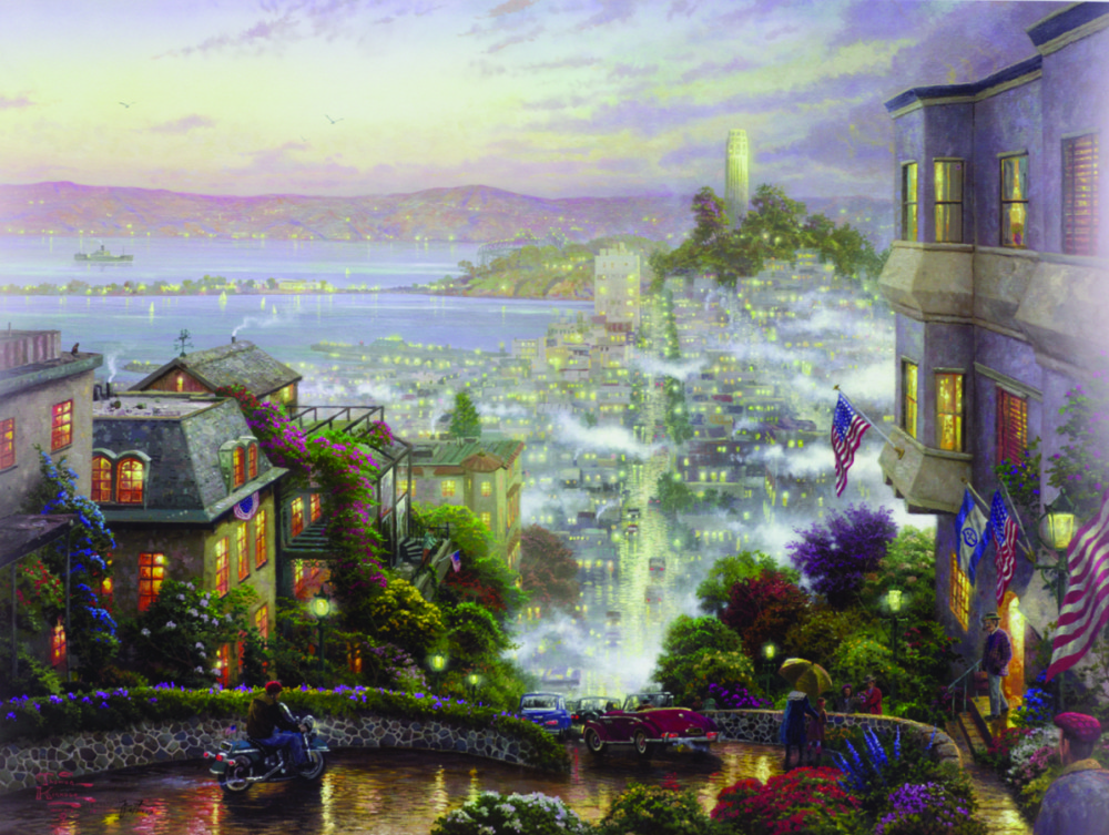 Thomas Kinkade canvas