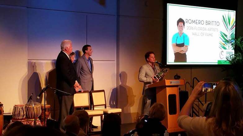 romero britto florida artists hall of fame