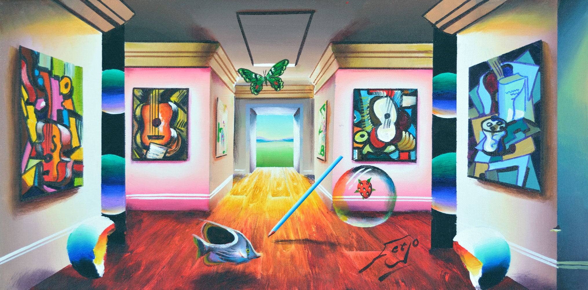 "Abstract Guitars," Ferjo